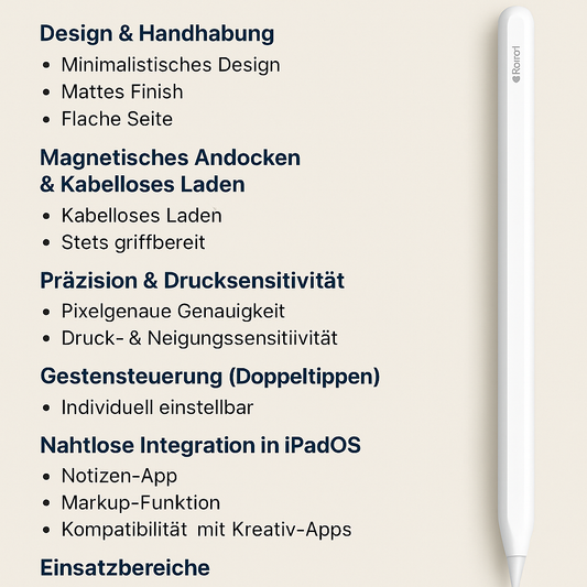 Die Funktionen des Apple Pencil (2. Generation) A2051